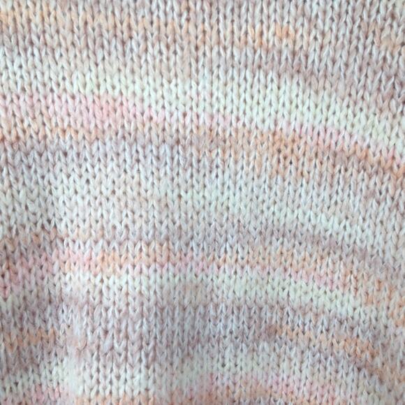 Wild Fable Cropped Sweater Crewneck Pullover Pink Brown Size L - Picture 5 of 8